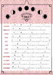 Оригинальный дизайн календаря 2013