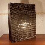 Бумажный пакет ламинированный Магазин Купцов Елисеевых 360х450х120 мм 