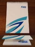 Корпоративный блокнот с логотипом