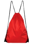 Промо мешок рюкзак с лямками красный