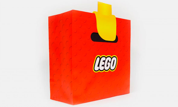 Бумажные пакеты с ручками Lego __1